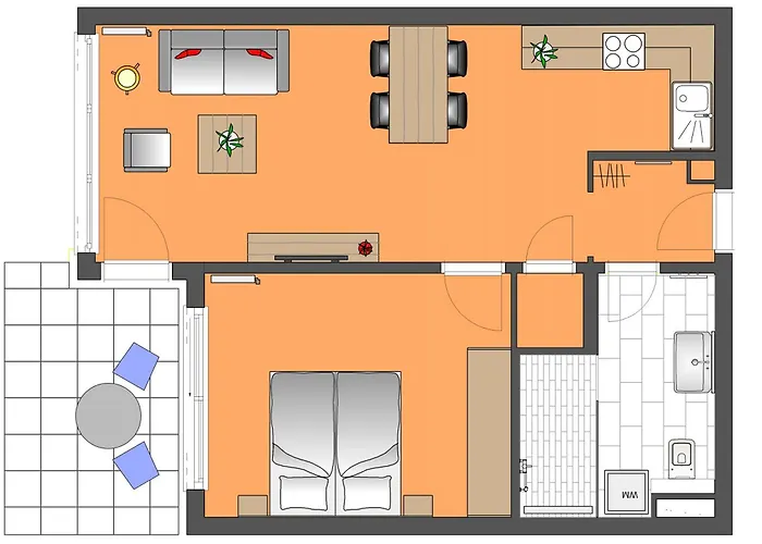 Apartment Brise Strandresidenz Else Marie App 01 *